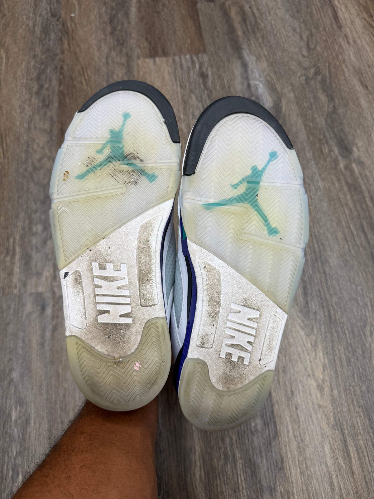 Size 12-Jordan 5 Grape