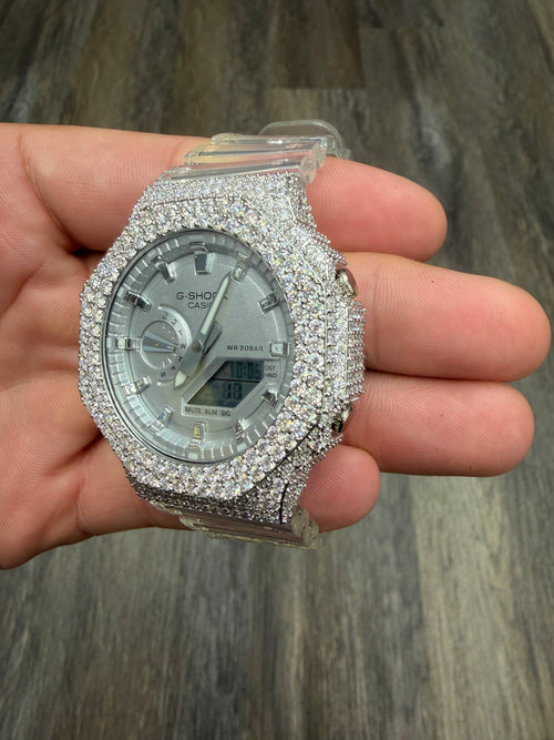 Iced out G-shock