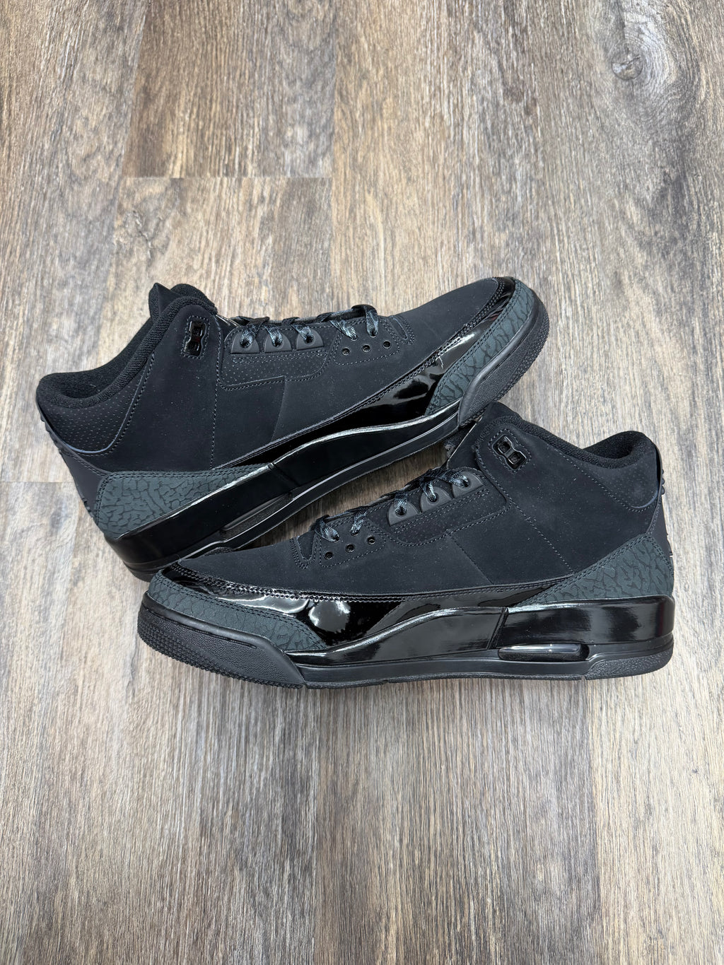Size 13-Jordan 3 Black