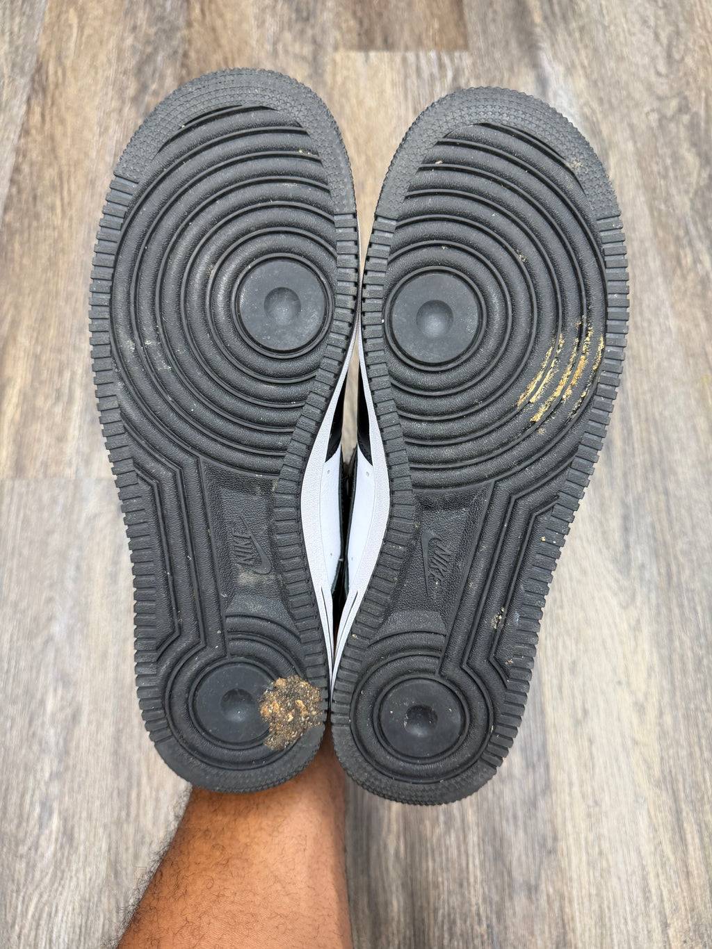 Size 11-Nike Af1 Terror squad Black & White