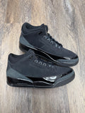 Size 13-Jordan 3 Black