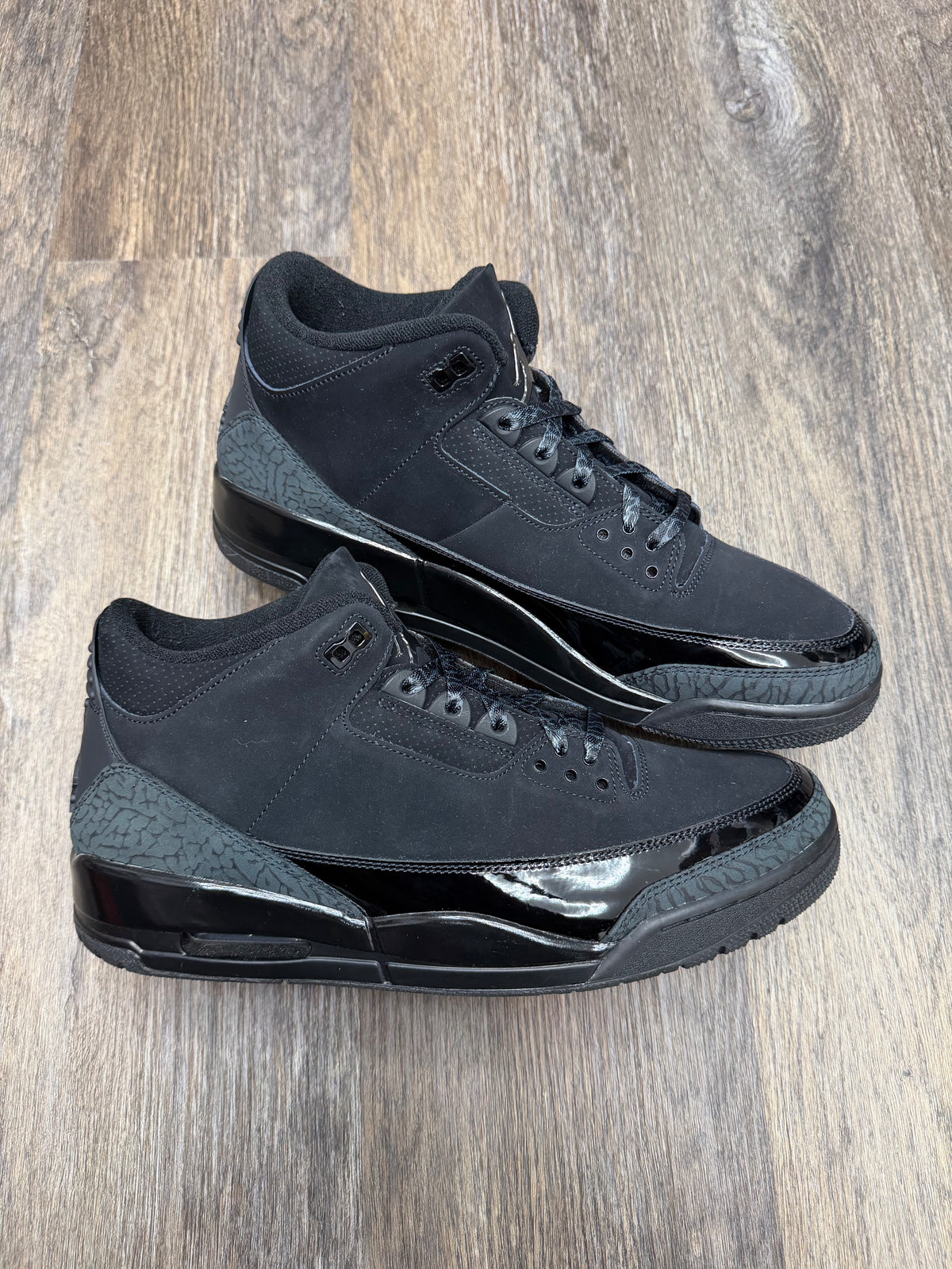 Size 13-Jordan 3 Black
