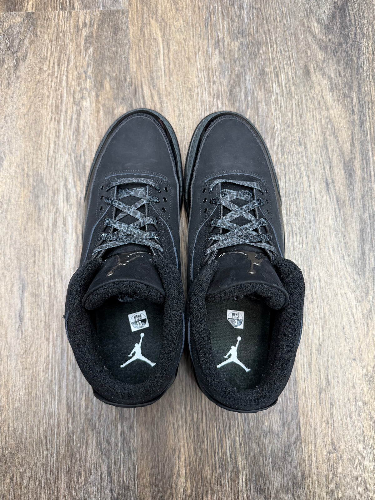 Size 13-Jordan 3 Black