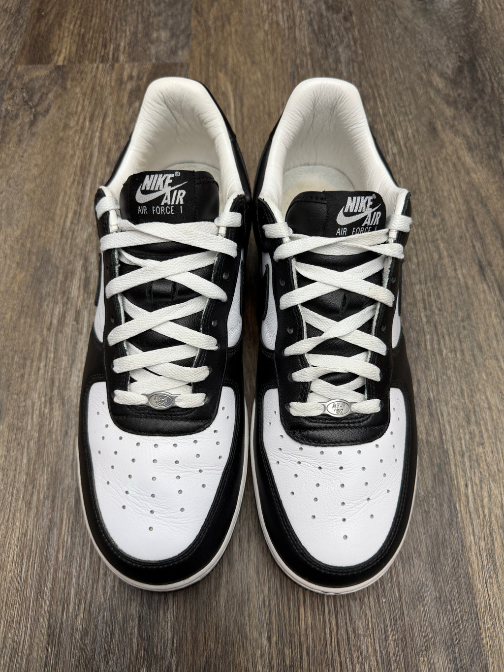 Size 11-Nike Af1 Terror squad Black & White