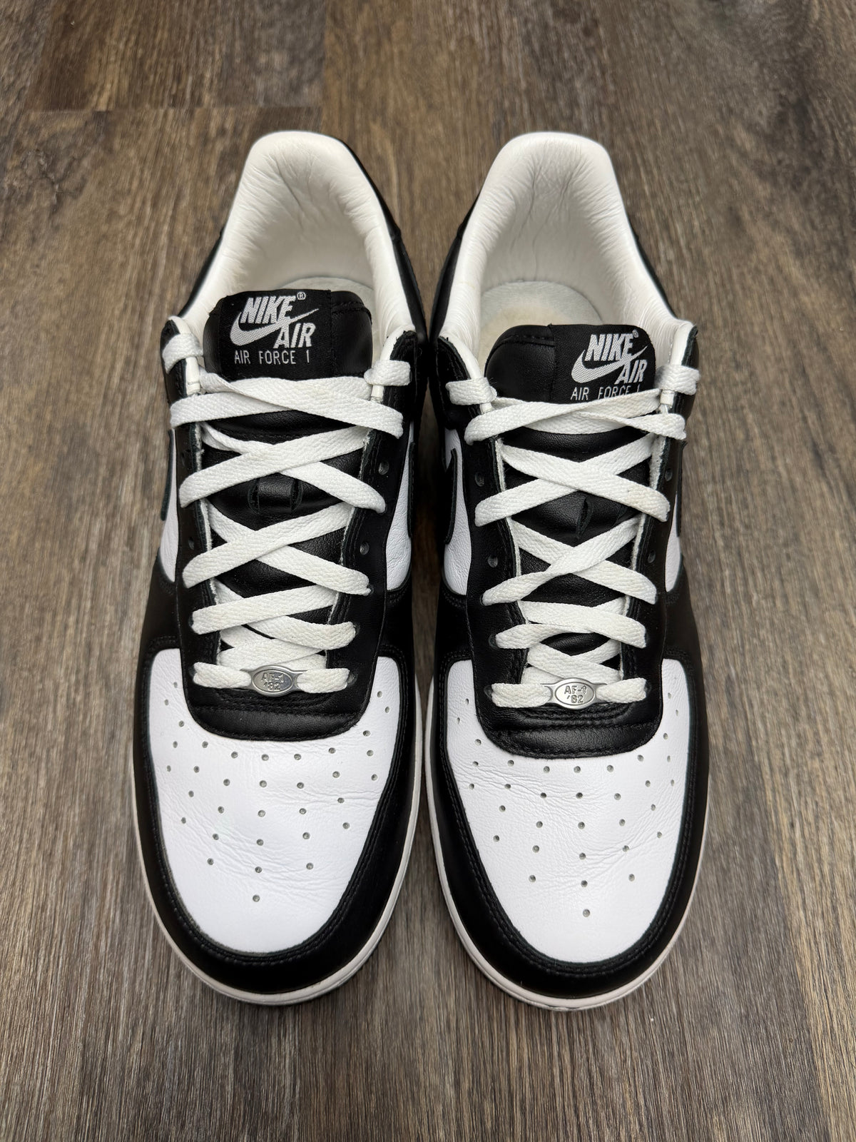 Size 11-Nike Af1 Terror squad Black & White