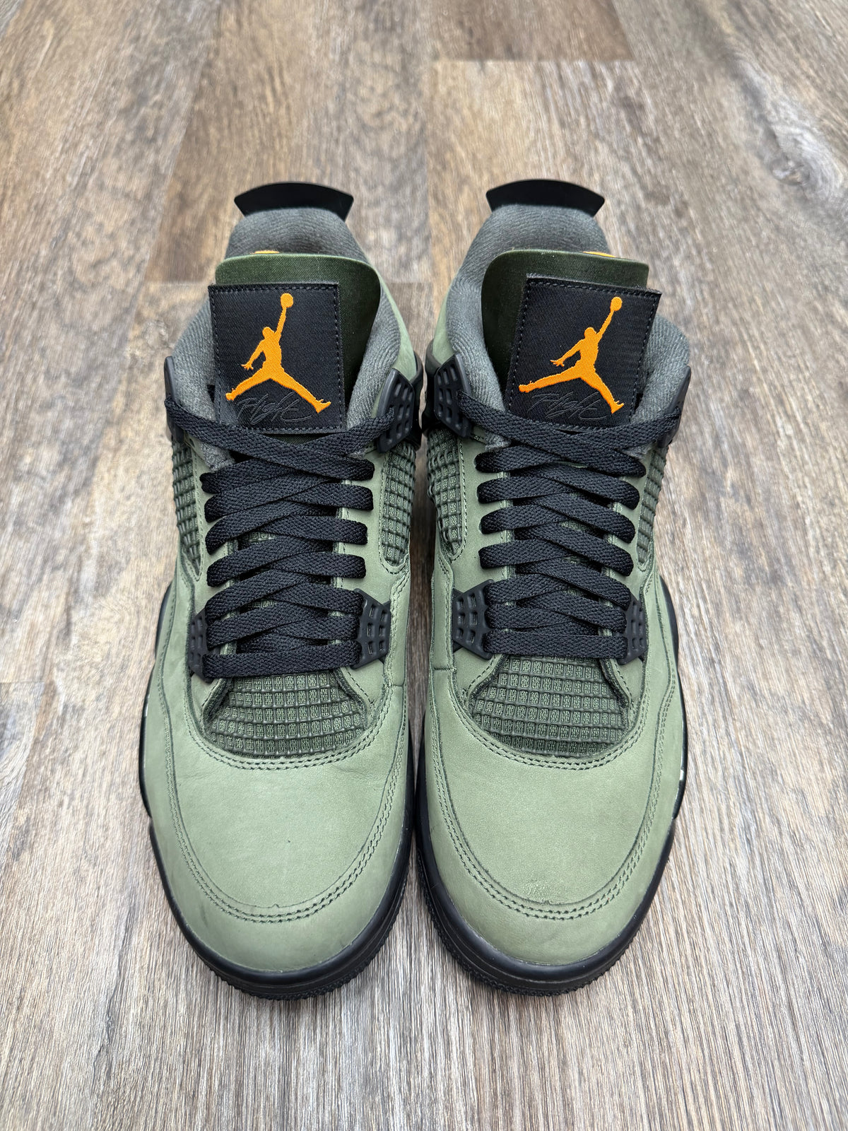 Size 10.5-Jordan 4 Undefeated