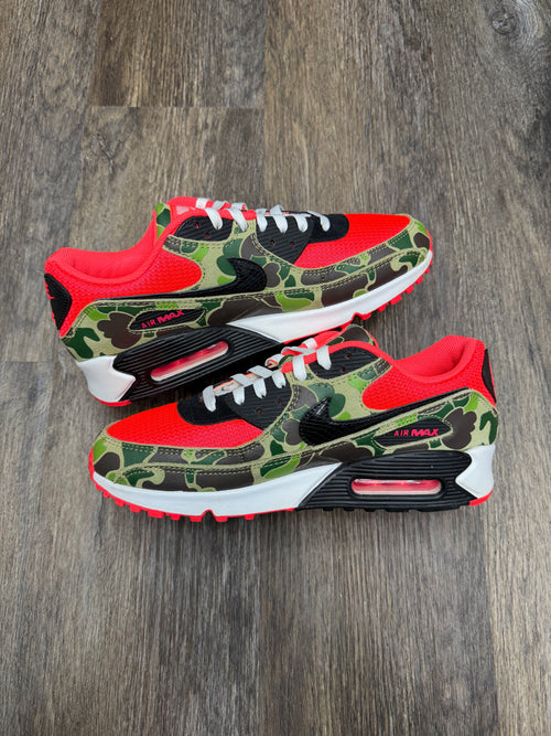 Size 10-Air max 90 reverse duck camo