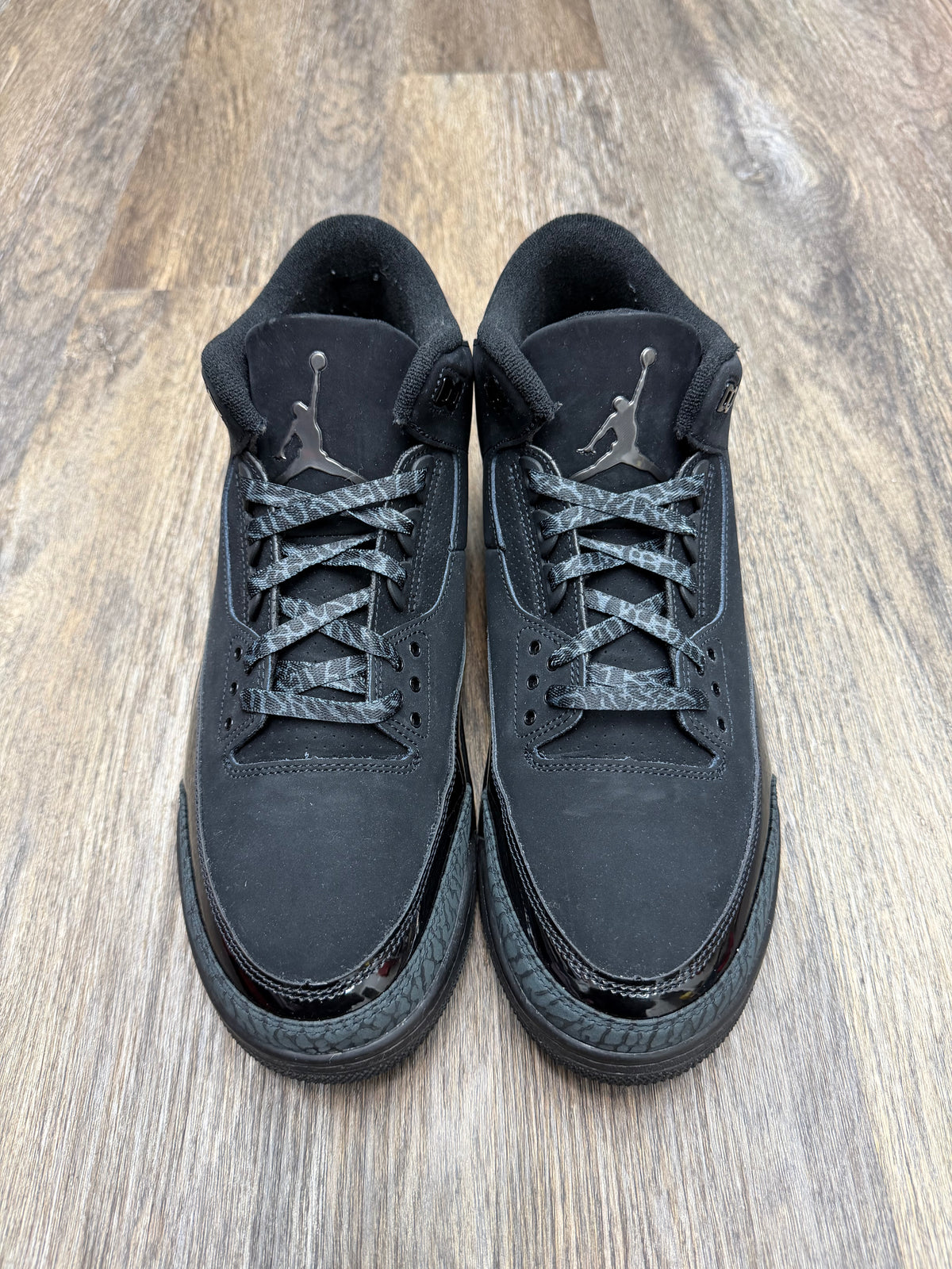 Size 13-Jordan 3 Black