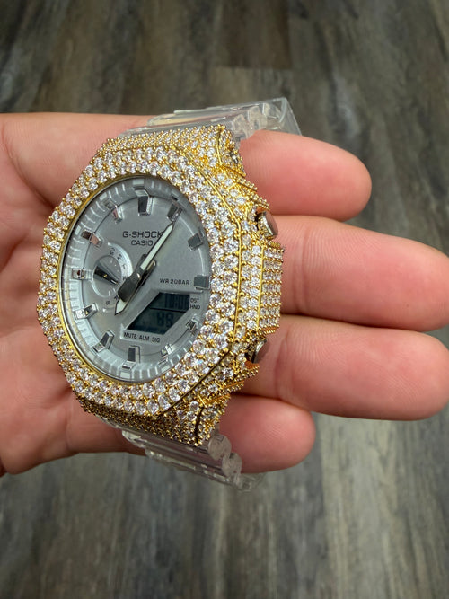 Iced out G-shock