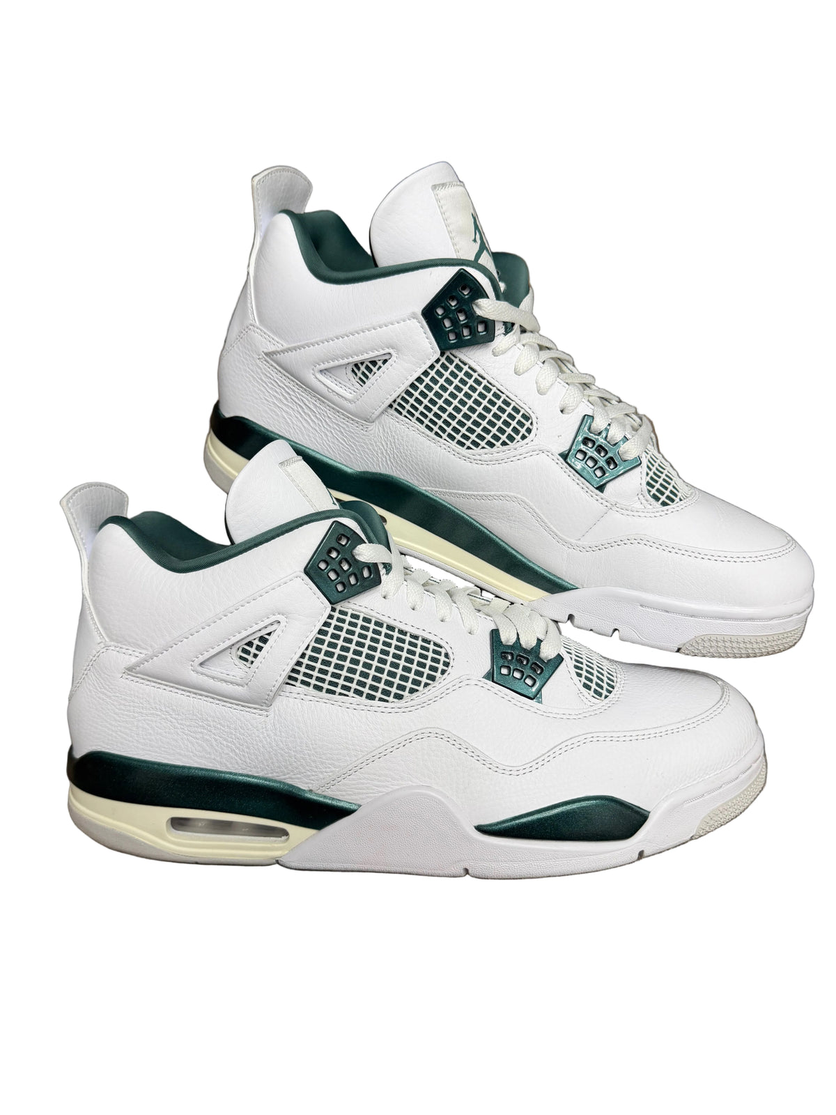 Size 13-Jordan 4 Oxidized Green