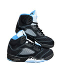 Size 13-Jordan 5 Black university blue