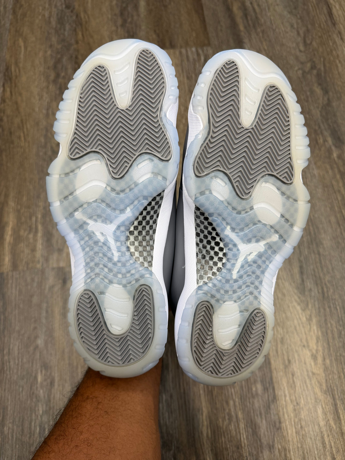 Size 11-Jordan 11 Cool grey