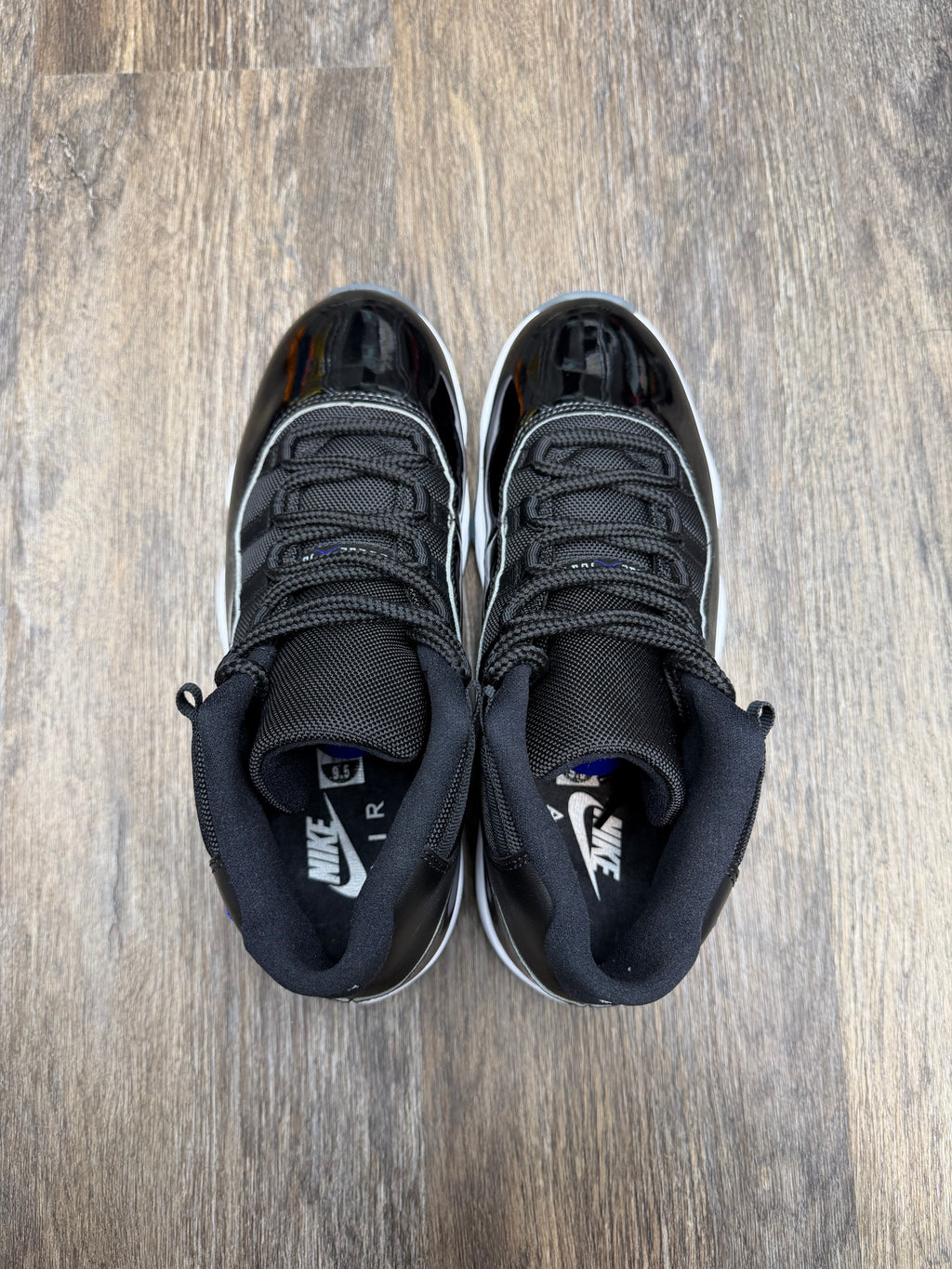 Size 9.5-Jordan 11 Space jam