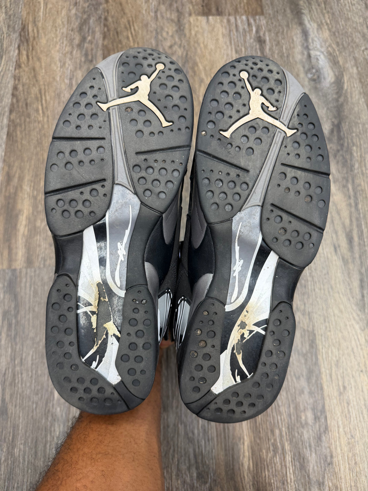 Size 12.5-Jordan 8 Chrome