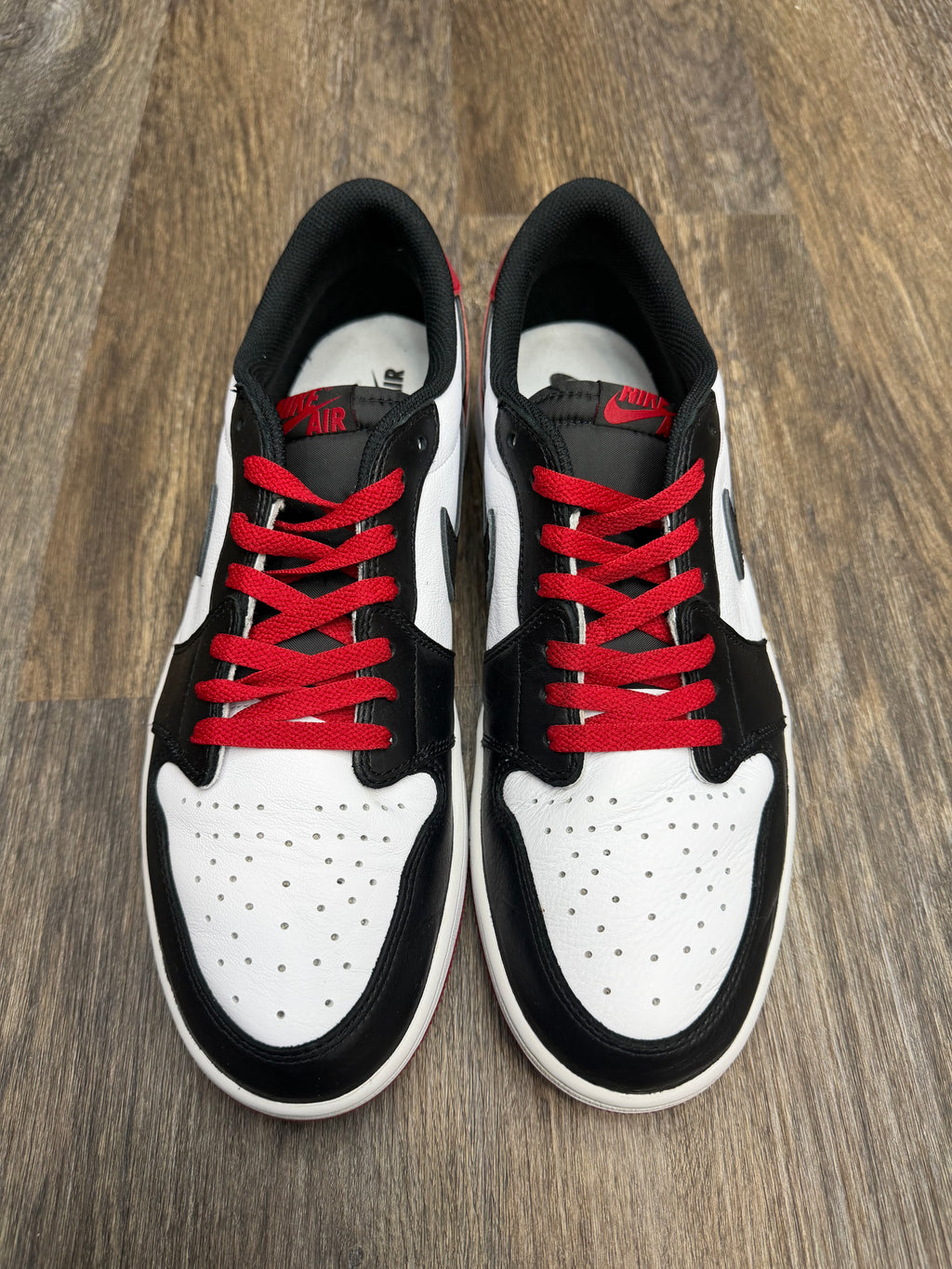 Size 13-Jordan 1 low Black toe