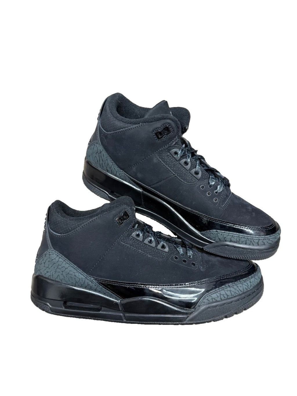 Size 10.5-Jordan 3 Black Cat