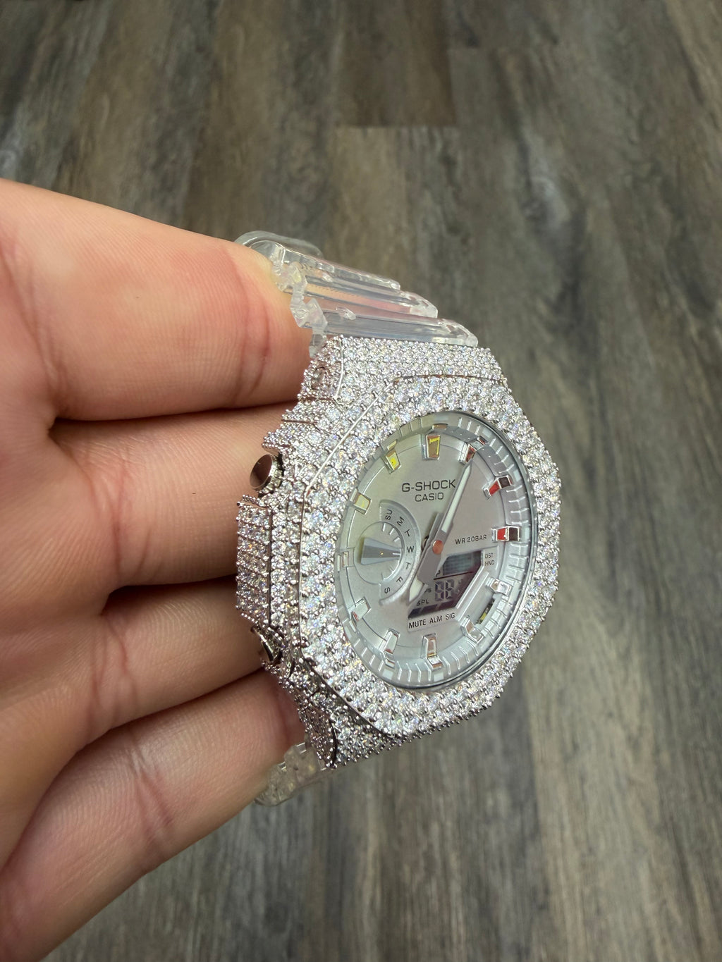 Iced out G-shock