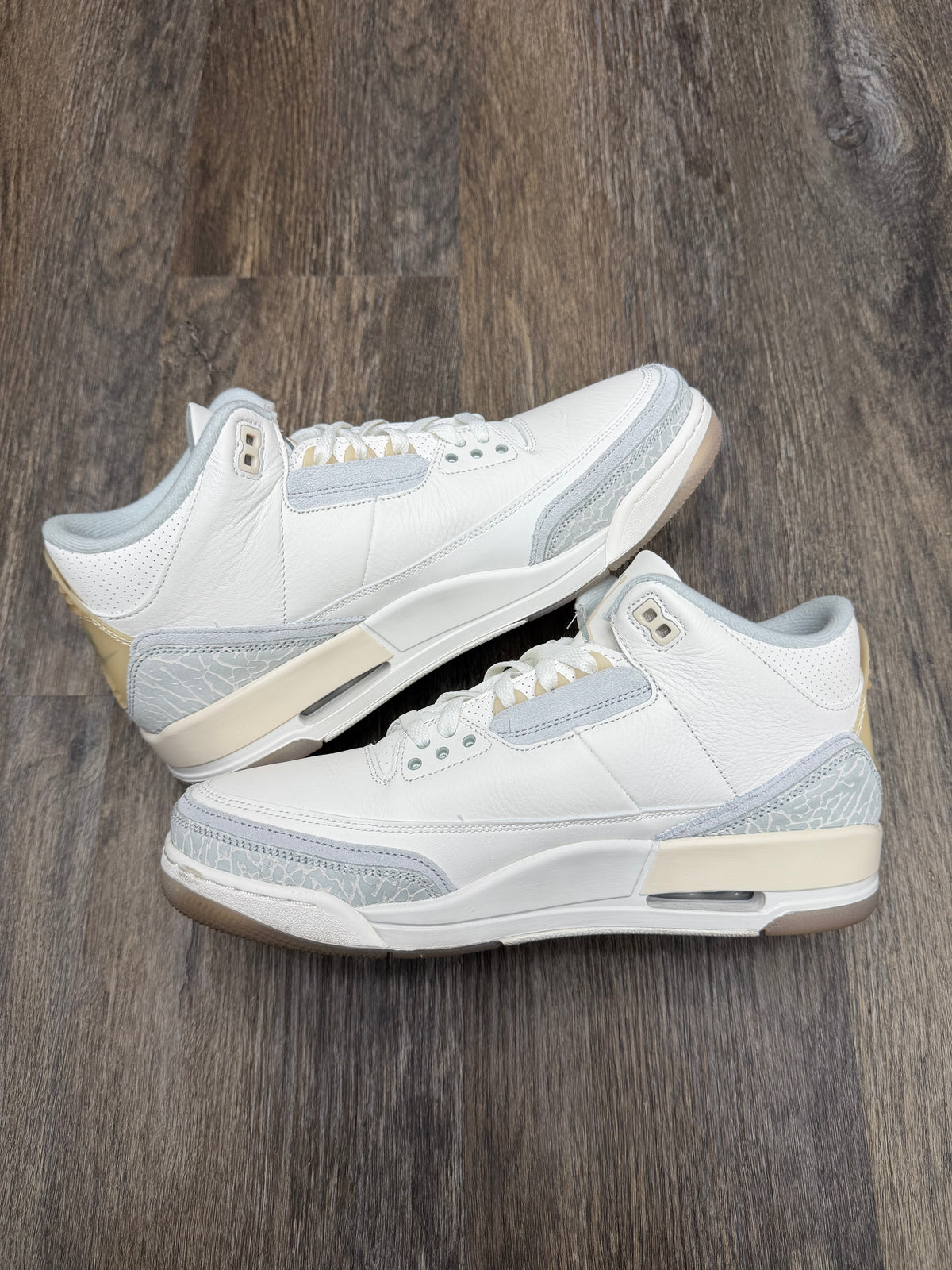Size 11-Jordan 3 Craft ivory