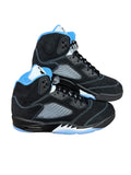 Size 13-Jordan 5 Black university blue