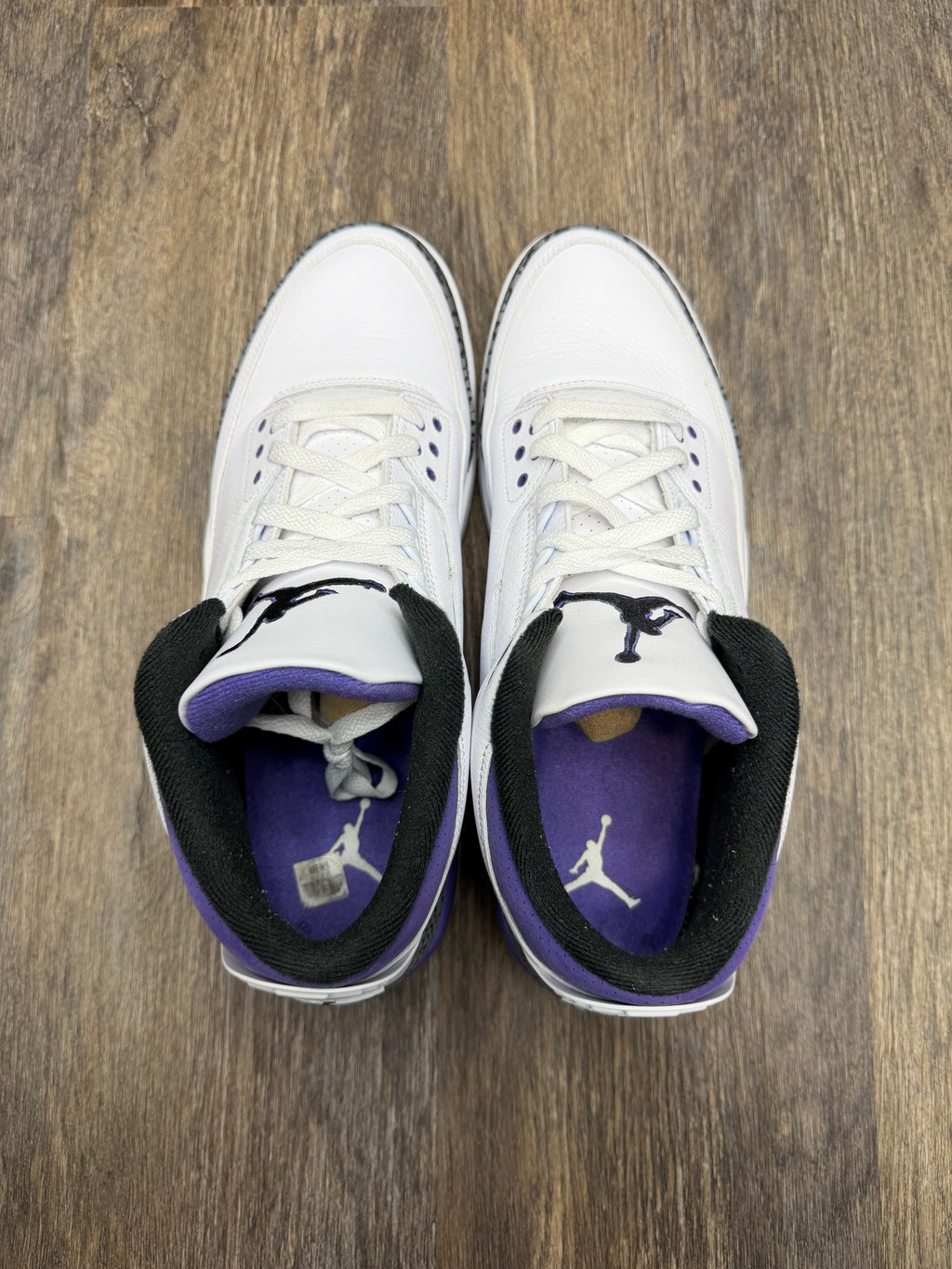 Size 13-Jordan 3 Dark Iris