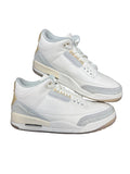 Size 10.5-Jordan 3 craft ivory